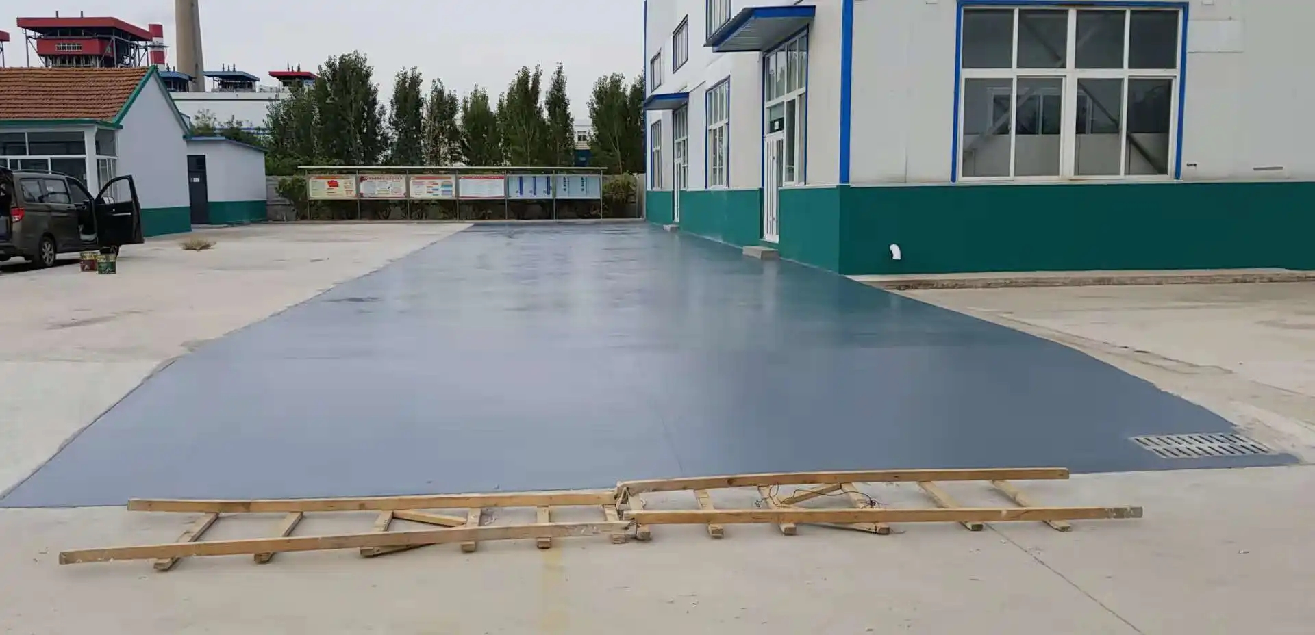 丽水车间厂房地坪漆修补翻新